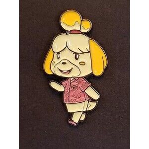 2023 Animal Crossing Isabelle Enamel Pin Nintendo Game Collectible Hot Topic
